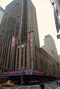 Radio City Music Hall Of New York, Usa