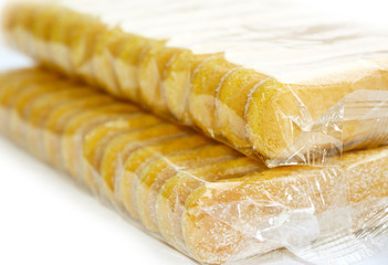 Biscuit cookies Lady's fingers. Bakery products. Savoiardi. Tiramisu. Dessert. Sugar dough.