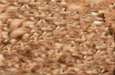 茶色い波模様のグラフィック素材