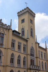 Fototapeta na wymiar Rathaus der Stadt Greiz in Thüringen, Deutschland