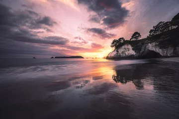 Foto auf Acrylglas Antireflex Amazing Cathedral Cove, Coromandel, New Zealand © David