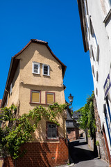 Stille Gasse in Marburg an der Lahn 2019