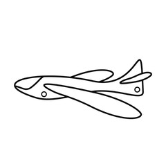 Aircraft drone plane logo icon. Modern cartoon design. Children's style. Fashion print for clothes, cards, picture banner for websites. Vector illustration