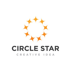 Star Creative Logo Design Vector