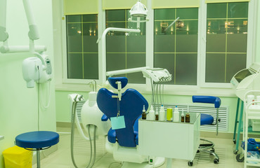 interior of the dental office