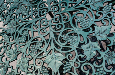 dark green color metal table surface pattern closeup