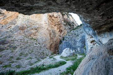 The Gorges of Fara San Martino in Majella National Park. Fara San Martino, Chieti, Abruzzo, Italy, Europe.