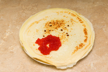 home baked pancakes