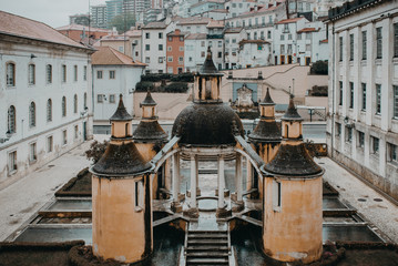 Fototapeta na wymiar Jardim da Manga Coimbra