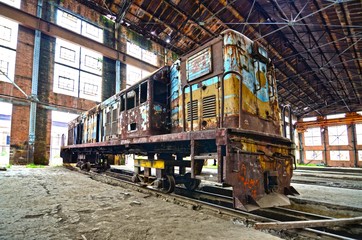  old locomotives of the antioquia railway