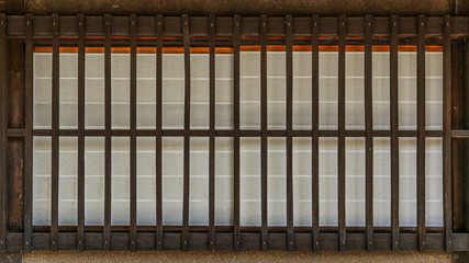 Japanese paper screen 