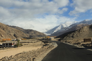 road in mountains