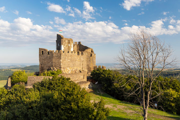 Fototapeta na wymiar Castle in Holloko, North Hungary