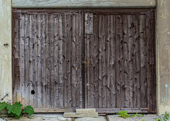 wooden doors