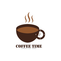 Coffee Cafe Logo Design Vector