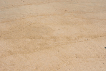 the texture of the sea sand