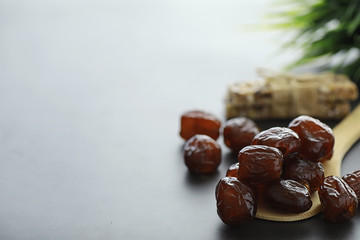 Healthy foods. Dried fruits for diet. Prunes, dates, raisins and figs. Healthy and proper nutrition for life.