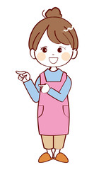 保母さん、説明