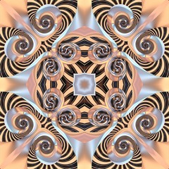 3D render plastic background tile