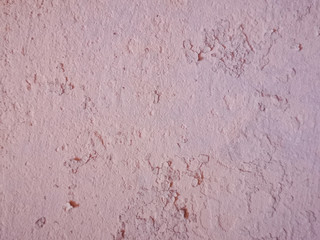 White wall with textured plaster make up background