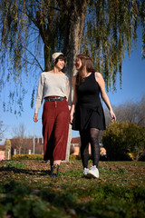 girls couple lesbian