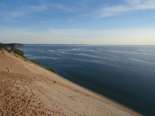 Abend am Lake Michigan