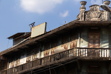 The building old at Yaowarat