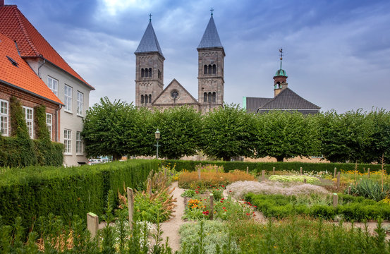 Herb garden in Viborg Denmark
