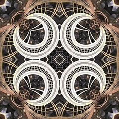 3D render plastic background tile