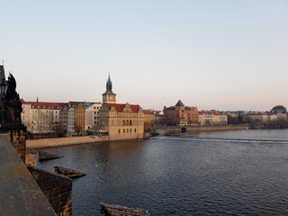 View of the old town. European Panorama