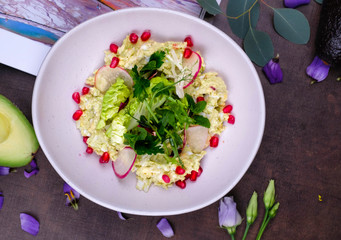 salad in a bowl