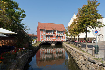 Old Bridgehouse (Gewölbe), Wismar, Mecklenburg Western Pomerania, Germany, Europe