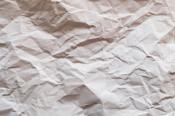 crumpled white paper texture 