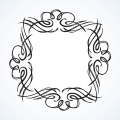 Vignette. Vector drawing