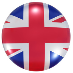 United Kingdom national flag button