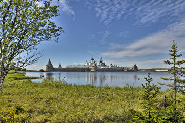 The Solovetsky Monastery -  fortified monastery located on the Solovetsky Islands in the White Sea...
