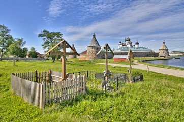 The Solovetsky Monastery -  fortified monastery located on the Solovetsky Islands in the White Sea...