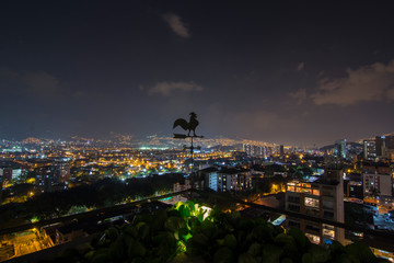 Fototapeta na wymiar Panoramic view of the city of Medellin, south of the city
