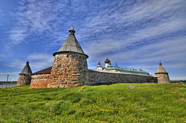 The Solovetsky Monastery -  fortified monastery located on the Solovetsky Islands in the White Sea...