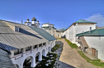 The Solovetsky Monastery -  fortified monastery located on the Solovetsky Islands in the White Sea...