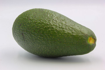 avocado isolated on white background