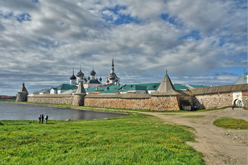 The Solovetsky Monastery -  fortified monastery located on the Solovetsky Islands in the White Sea...