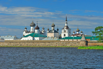 The Solovetsky Monastery -  fortified monastery located on the Solovetsky Islands in the White Sea...