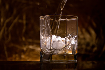 glass of whiskey