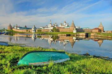 The Solovetsky Monastery -  fortified monastery located on the Solovetsky Islands in the White Sea...