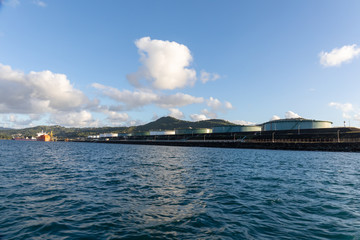 Saint Lucia, West Indies - St Lucia Oil Terminal