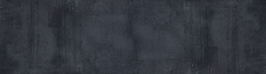 black stone concrete texture background anthracite panorama banner long	