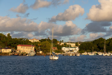 Saint Lucia, West Indies - Castries Harbor
