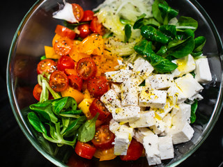 Fresh greek salad 