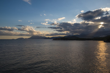 The coast of Mediterranean sea